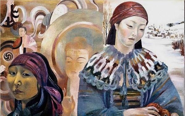В Москве стартует масштабная выставка бурятского мастера живописи «Шепот времени»