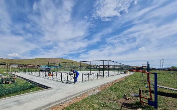 В селе Бурятии появится универсальная спортивная площадка
