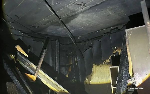 Сотрудники МЧС России ликвидировали пожар в Улан-Удэ