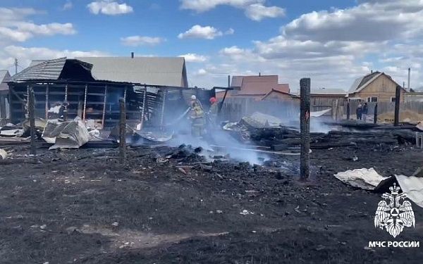 Трагедия на пожаре в Иволгинском районе