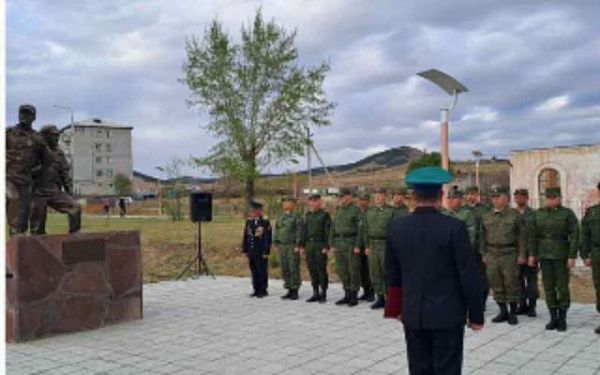 Провели церемонию  Боевого расчёта в приграничном районе Бурятии