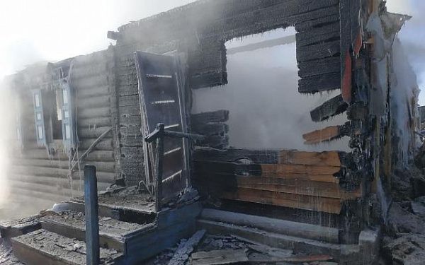 Пожар в Селенгинском районе