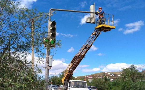 На дорогах Улан-Удэ установят новые светофоры