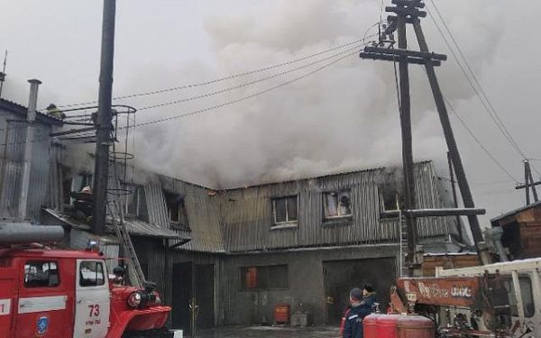 Пожарные ликвидировали пожар в Советском районе Улан-Удэ