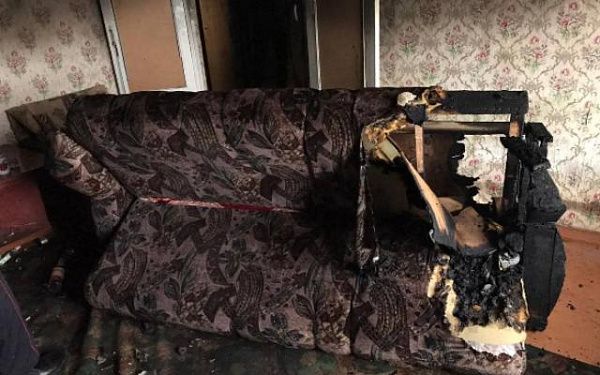 В Бурятии подожгли квартиру на первом этаже