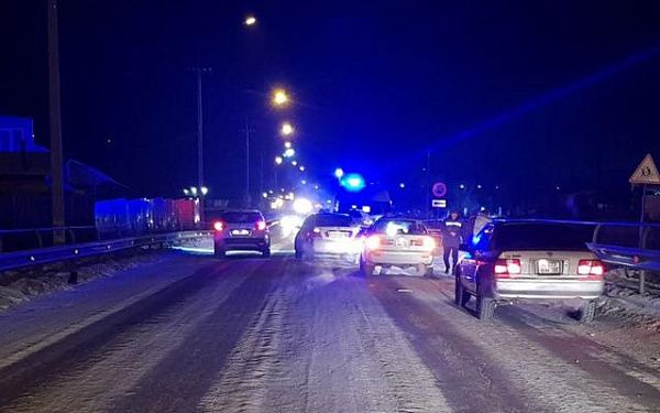 В Бурятии автоледи на Тойоте сбила на переходе мужчину