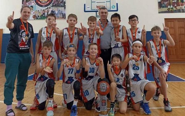 Команда Бурятии стала чемпионом Всероссийских соревнований по баскетболу 
