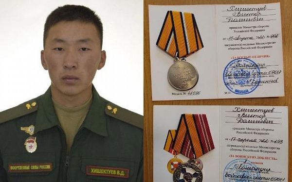 Победитель Всероссийского танкового биатлона из Бурятии награжден двумя медалями