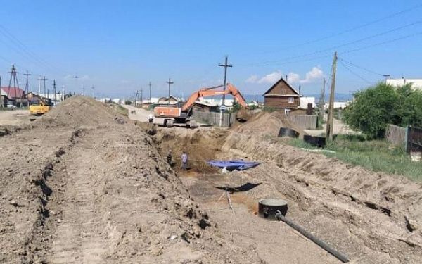 В Улан-Удэ на Левобережье началось строительство сетей водоснабжения 