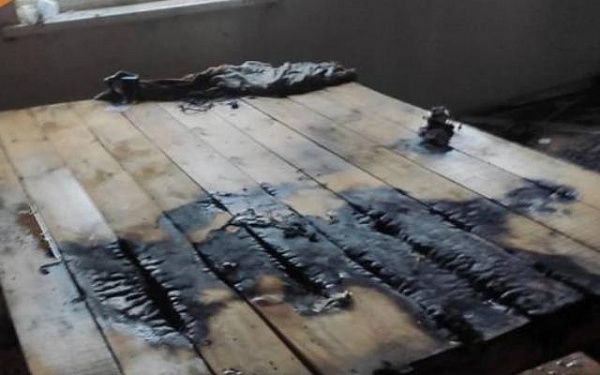 В пригороде Улан-Удэ 26-летний мужчина уснул с сигаретой и устроил пожар
