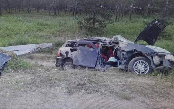 В Улан-Удэ 36-летняя автоледи скончалась, наехав на электроопору
