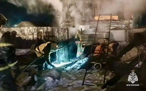 В Бурятии за сутки пожарно-спасательные подразделения реагировали на 5 возгораний