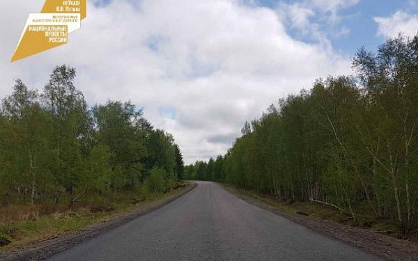 Ремонт региональной дороги в Еравнинском районе Бурятии идет с применением новой технологии