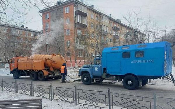 В районе Улан-Удэ восстановили холодное водоснабжение