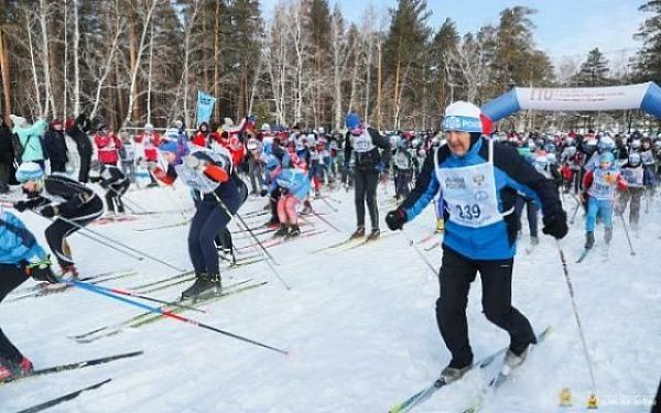 Более 900 жителей Улан-Удэ вышли на "Лыжню России"