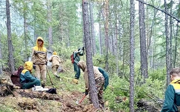 На севере Бурятии тушат один лесной пожар