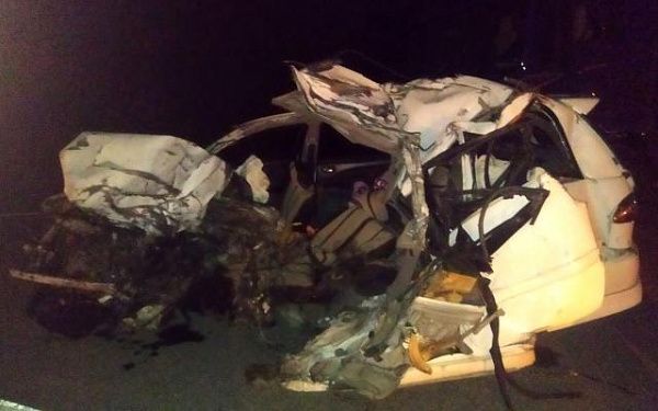 В Бурятии водитель легкового автомобиля скончался на месте аварии