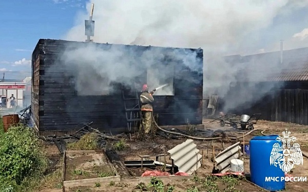 В Иволгинском районе на пожаре погибла женщина