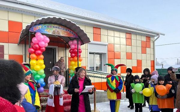 В Баргузине открыли Детскую библиотеку