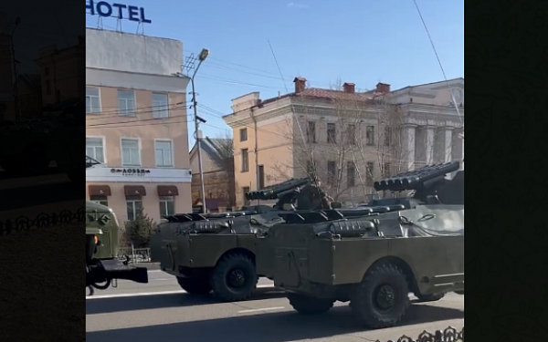 Центр Улан-Удэ перекрыт для подготовки к 9 мая